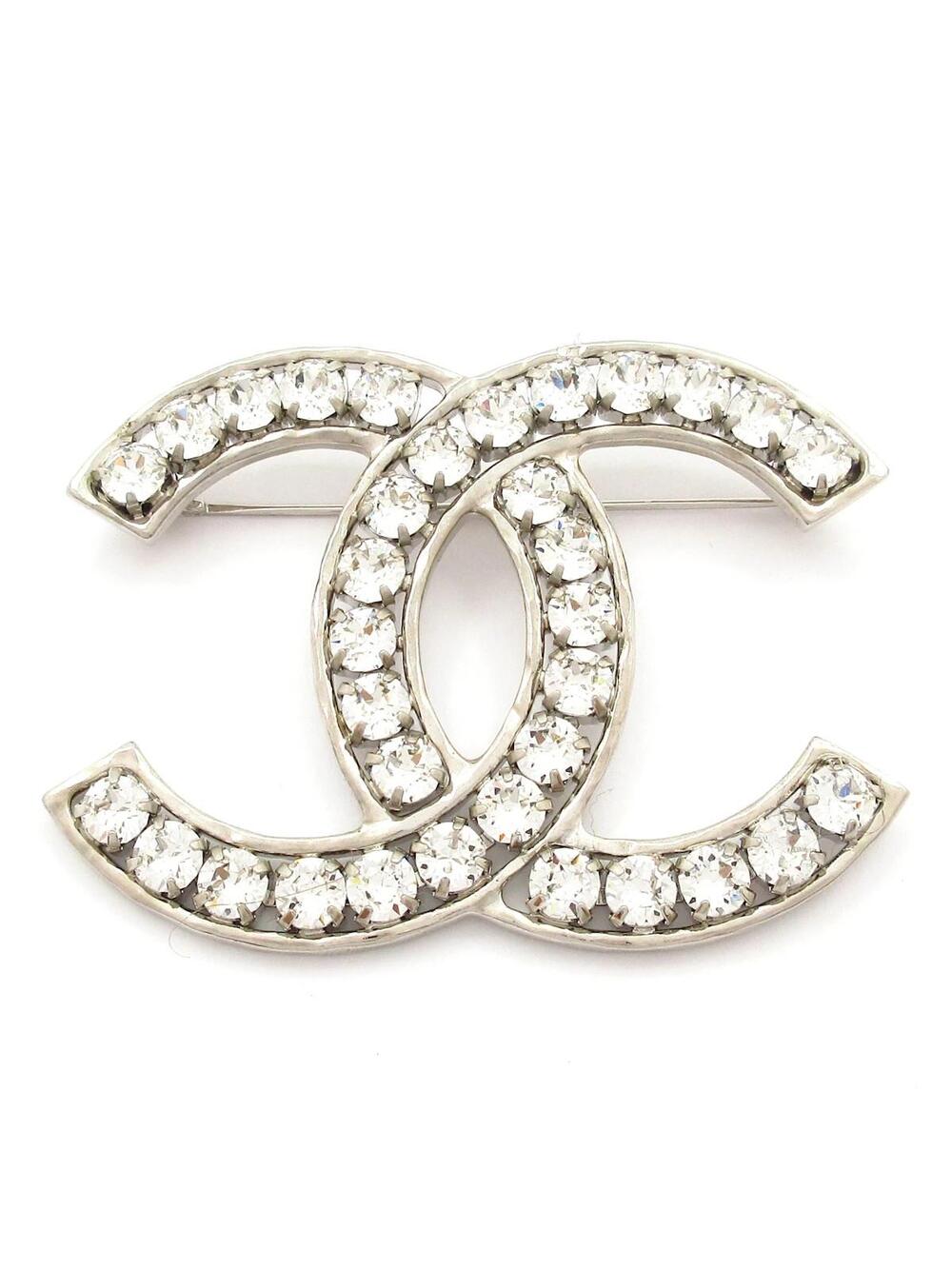 Chanel Coco Silver Clear Hardware #350670C10B